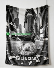 Balenciaga Throw Blankets